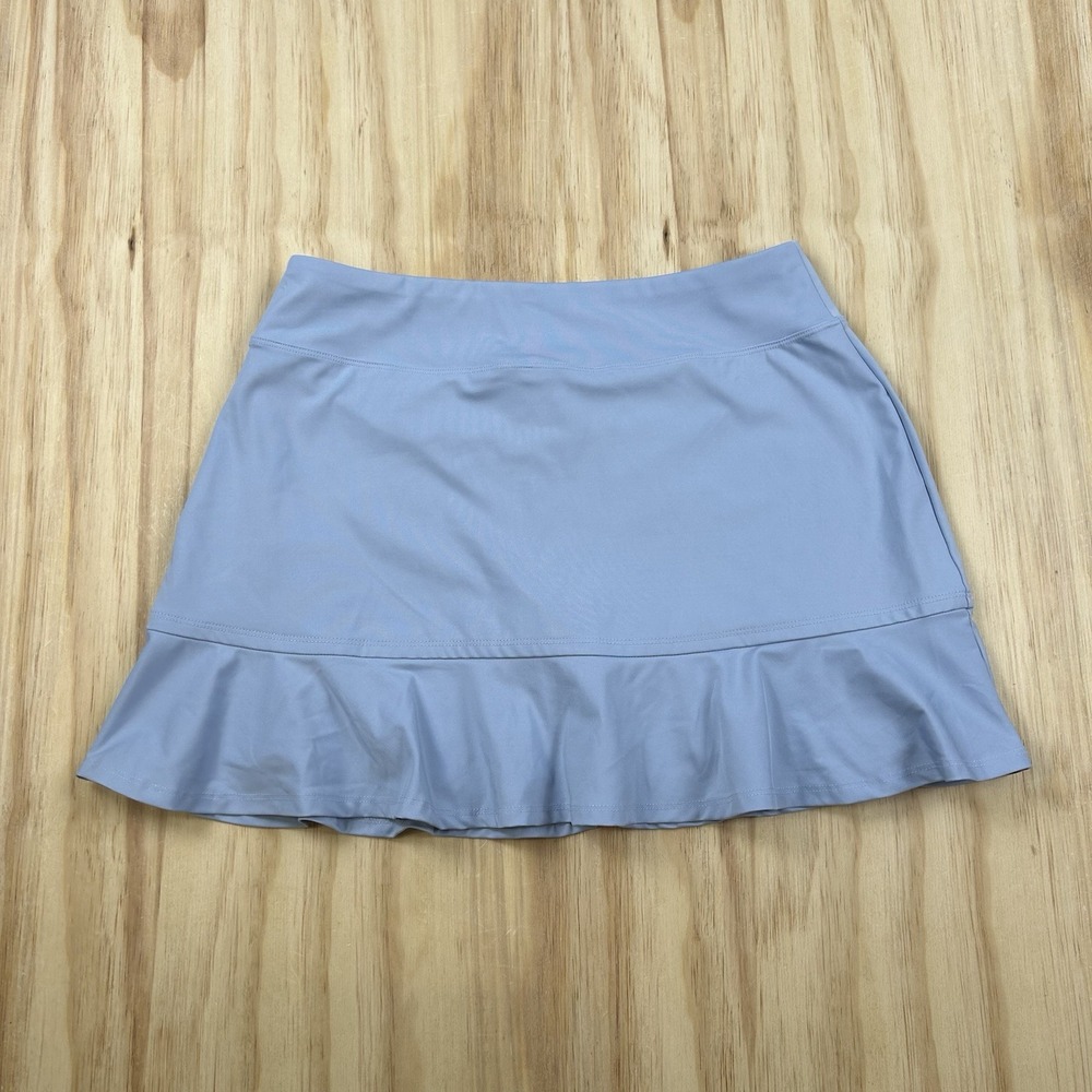 Tommy Bahama Golf Women's Large Blue Golf Skort Built In Shorts Performance
